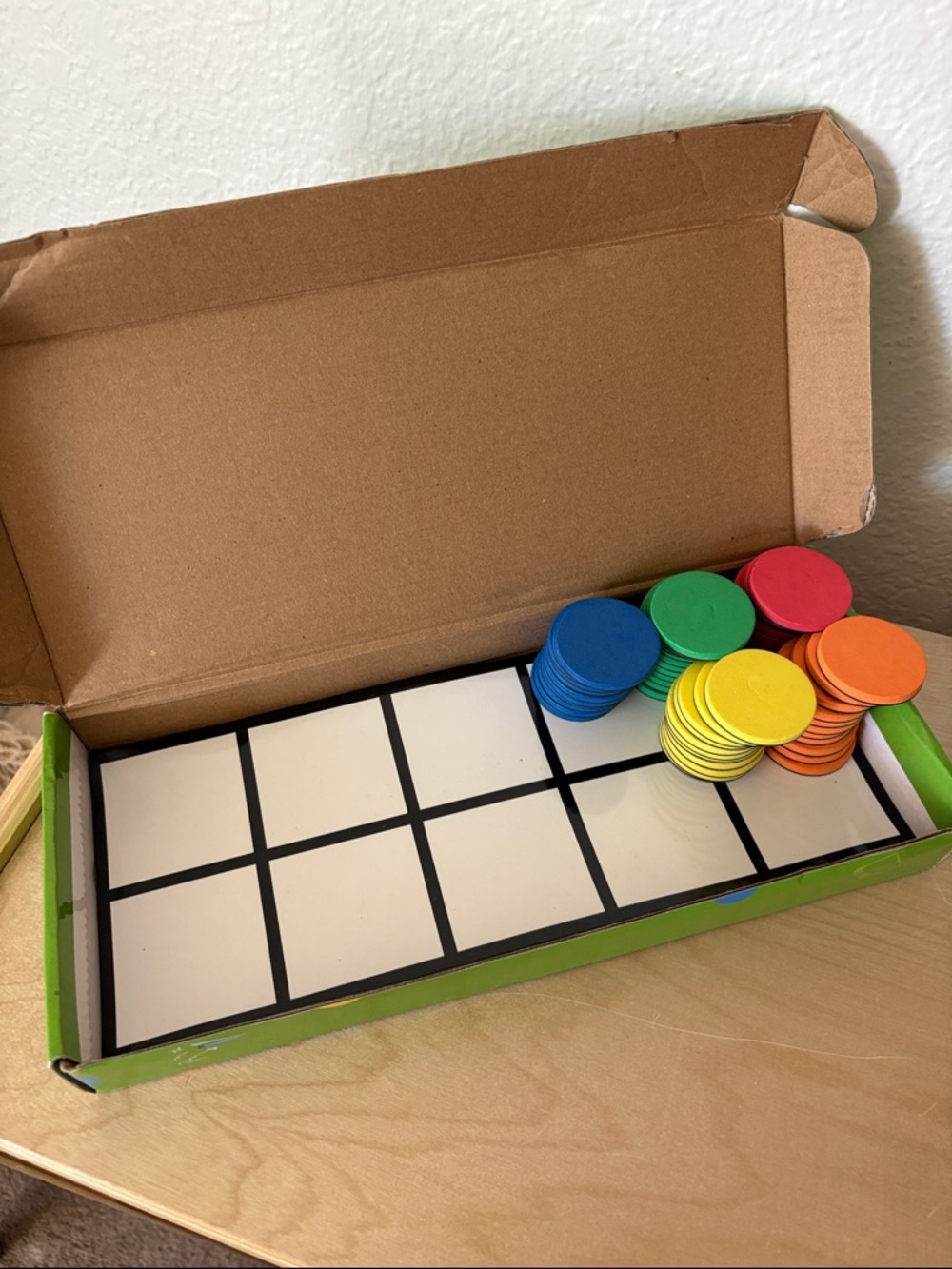 Educational Magnetic Ten-Frae Counting Manipulative Homeschool Math